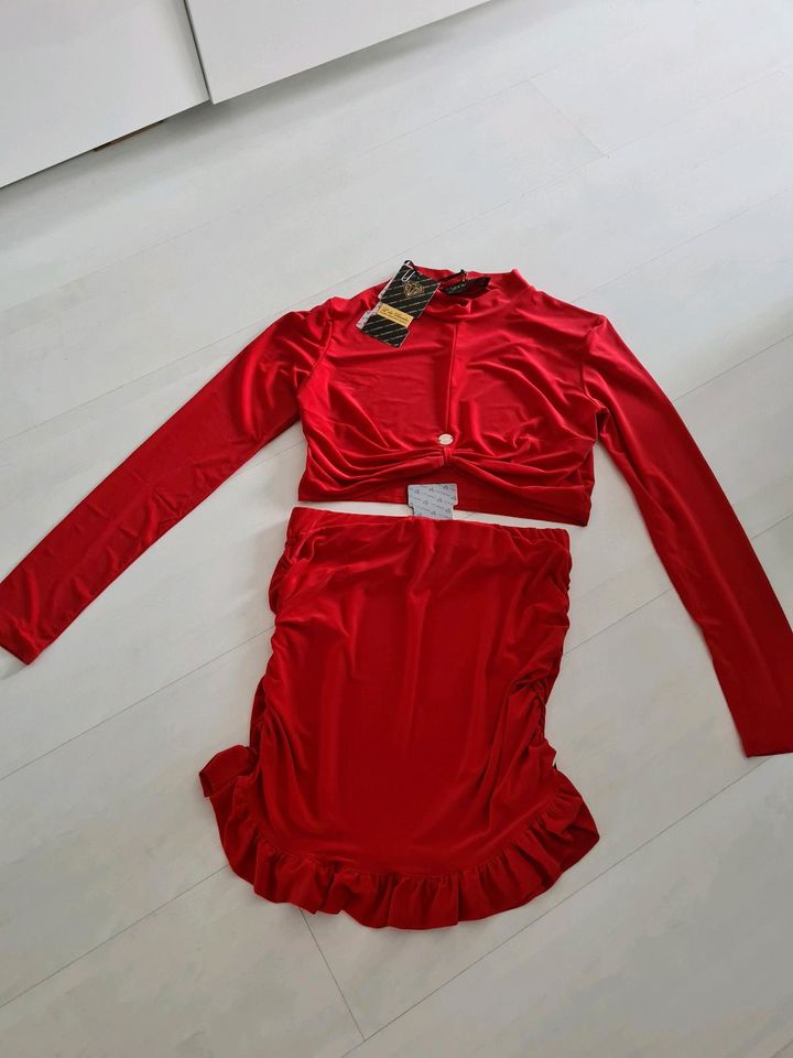 Neu Lola Bianka Set Bluse Rock Kleid gr.S in Essen