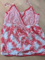 clockhouse Top Sommertop 42  XL Hawaii Muster rot Koralle Nordrhein-Westfalen - Lienen Vorschau
