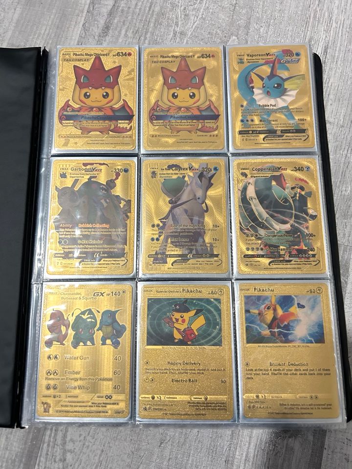 43 Pokémon Karten in Gold je Pokémon Karte 2€ in Berlin