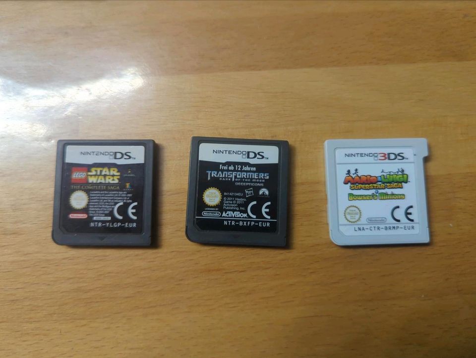 Nintendo ds Spiele, Transformers, Star wars, mario in Bönnigheim