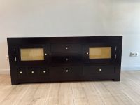 ❤️Sideboard Kommode echt Holz braun Gold Bayern - Aiglsbach Vorschau