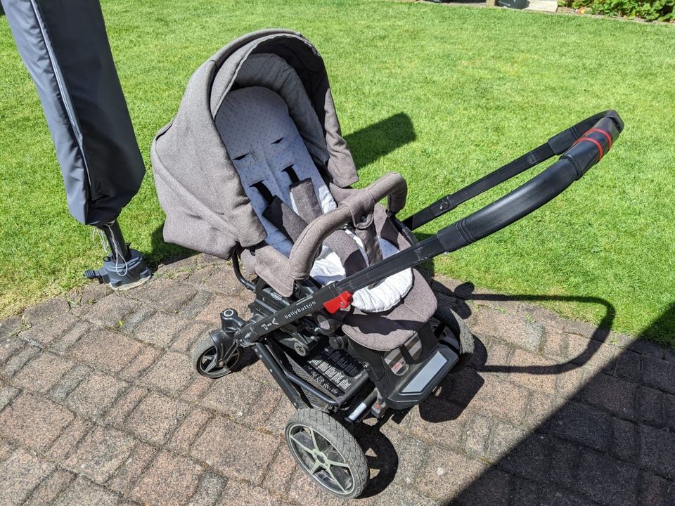 Kinderwagen Buggy Hartan XL VIP Bellybutton mit viel Zubehör in Herne