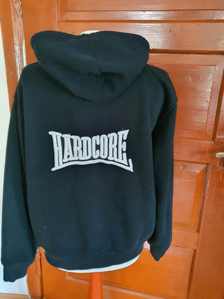 Hardcore Zipper Pulli Rige gabber Stick in Kupferzell