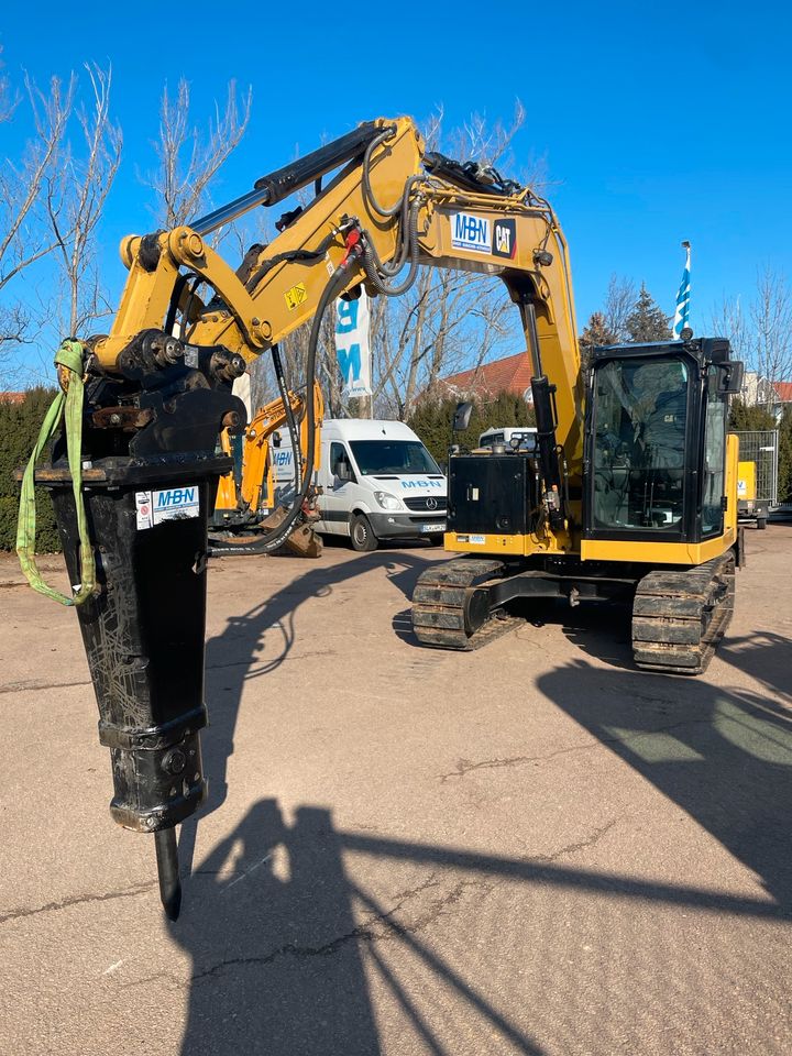 Vermietung 8to CAT 307.5 Kompaktbagger Kettenbagger Minibagger in Aschersleben