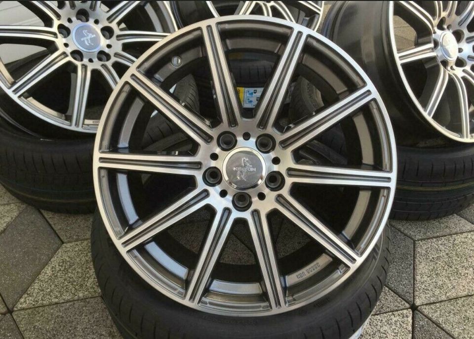 18 Zoll Felgen Mercedes AMG 5x112 A C CLA E GLA S-Klasse KT16* in Dillingen (Donau)