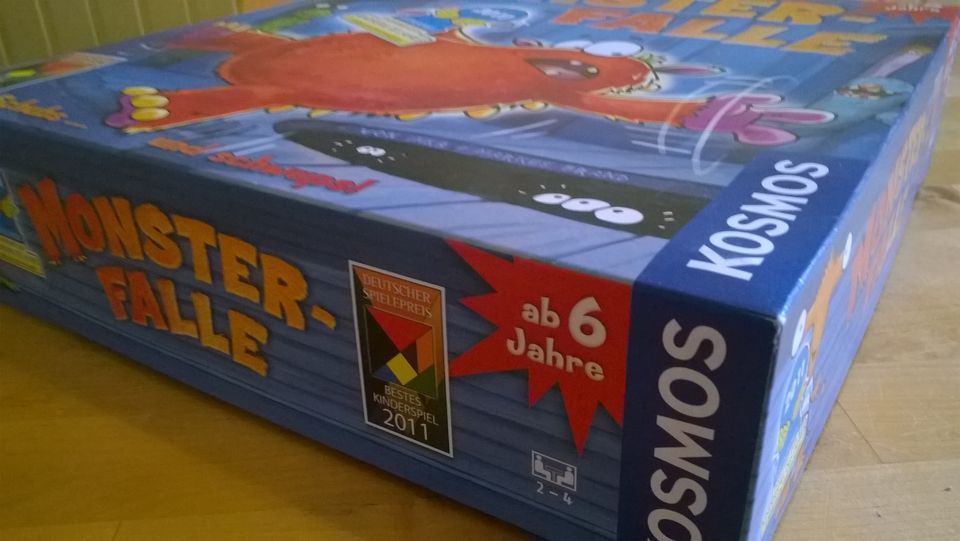 Spiel: Monsterfalle, 2-4 Pers., 20 min, gut erhalten, NP. 35 € in Hamburg