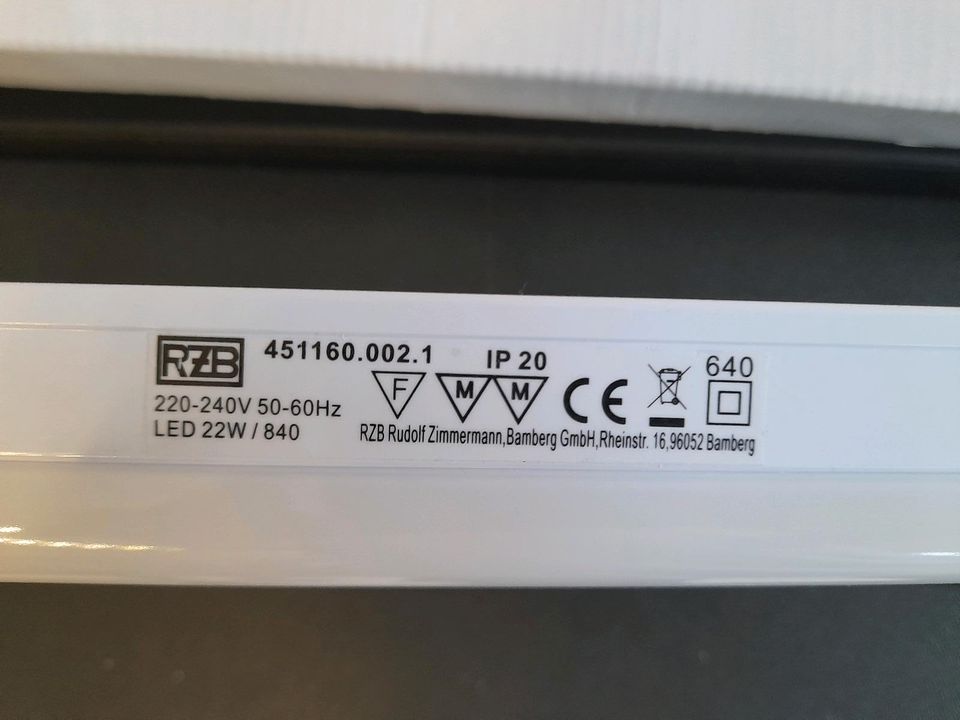 2x LED Röhre Strip Light 22w/840  143.6m IP20 weiß in Schimberg