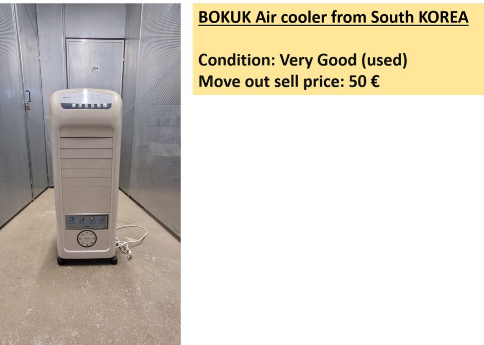 BOKUK Air cooler from South KOREA in Dresden