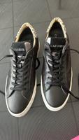 Damen Sneaker Leder Schwarz Leo Café Noir Saarland - Neunkirchen Vorschau