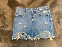 Zara Jeans Rock Jeansrock used Gr. 38 M blau Berlin - Pankow Vorschau