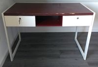 Schreibtisch Holz Metall weiß + Regal 50er 60er Vintage Retro Nordrhein-Westfalen - Ense Vorschau