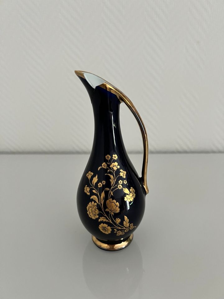 Echt Cobalt Vase in Bergisch Gladbach