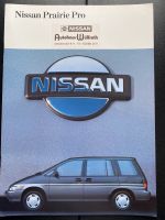 Prospekt Nissan Prairie Pro von 01/1989 Nordrhein-Westfalen - Mettmann Vorschau