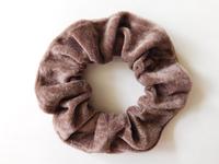 Scrunchie Haargummi Zopfgummi samt Velours hellbraun braun beige Bonn - Bonn-Zentrum Vorschau