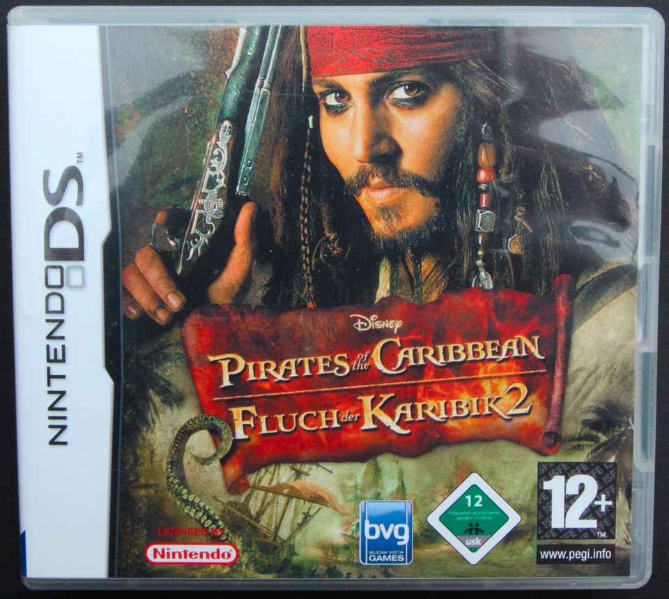 Nintendo DS Spiel Fluch der Karibik Piraten Disney Jack Sparrow in Elze