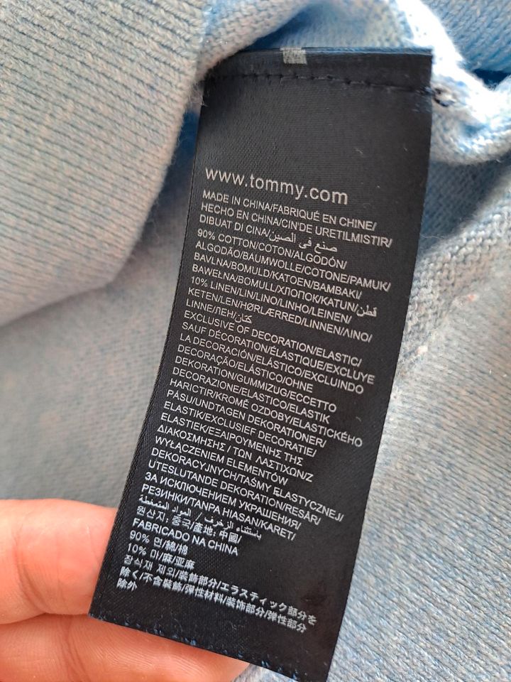 Tommy Hilfiger Herren Pullover/ Bluse /Baumwolle in Vöhringen