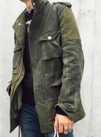 Pfnw Jacke fester Jeans-ähnlicher Stoff Gr. XL/2XL Neu (300€) Niedersachsen - Ihlienworth Vorschau