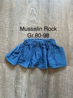 Musselin Mädchen Rock blau Gr. 80 86 92 98 Baumwolle Niedersachsen - Bohmte Vorschau