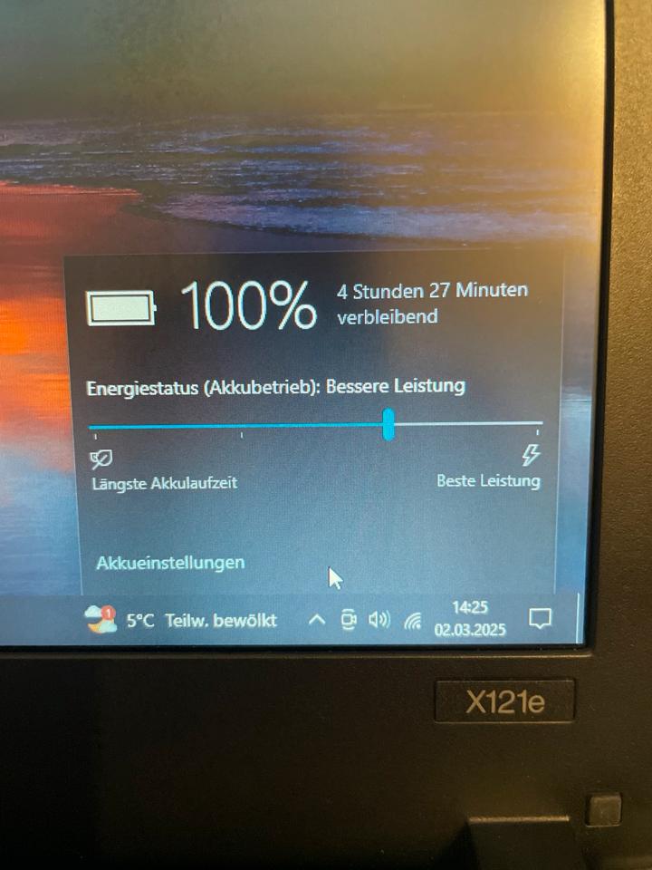 Lenovo Thinkpad x121e in Nuthe-Urstromtal