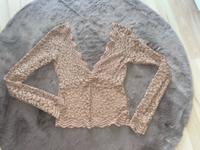 Dirndlbluse Spitzenbluse Zara Größe s beige incl Versand Kr. Altötting - Emmerting Vorschau