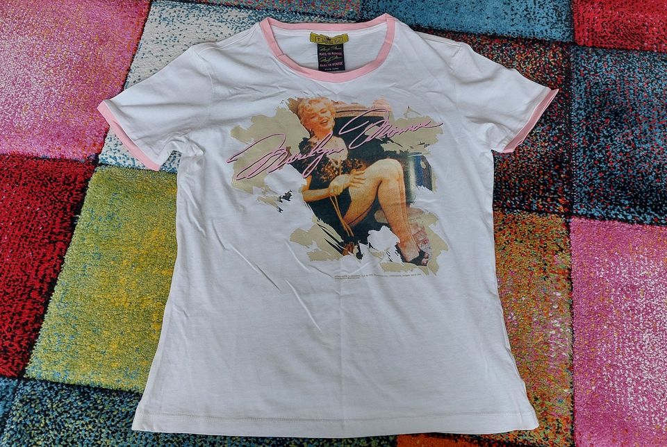 Neu - Damen Tshirt mit Marily Monroe Abbildung Größe L in Gera