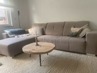 Grau-Beiges Sofa mit Longchair/ Rekamiere links Nordrhein-Westfalen - Wesel Vorschau