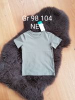 NEU H&M T-Shirt kurzarm Shirt khaki grün Gr 98 104 Basic Junge Mä Bayern - Lohr (Main) Vorschau