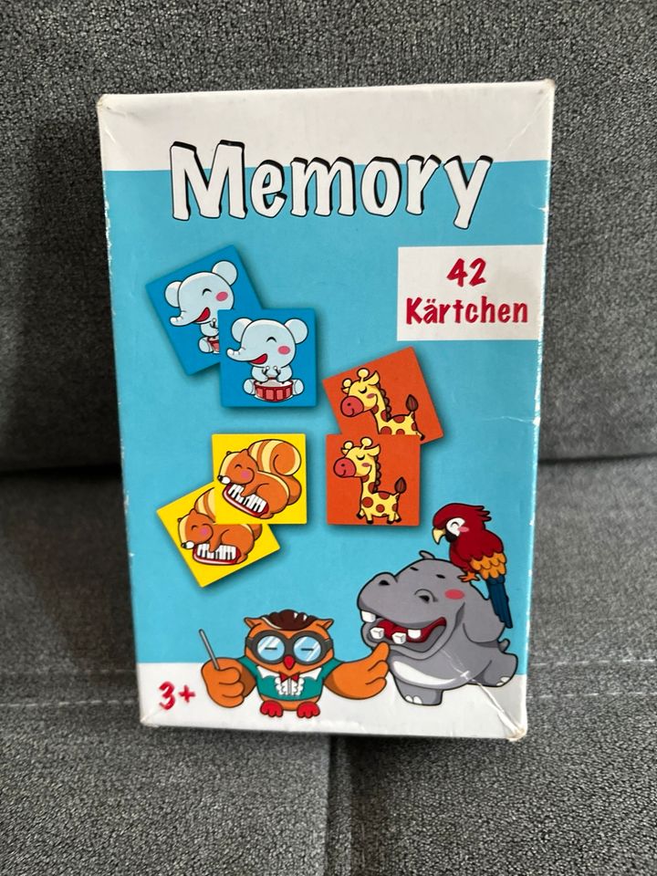 Gesellschaftsspiel Memory Komplett in Königslutter am Elm