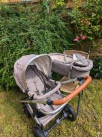 Kinderwagen Moon Lusso grau Kombi Kinderwagen Sachsen - Bad Dueben Vorschau