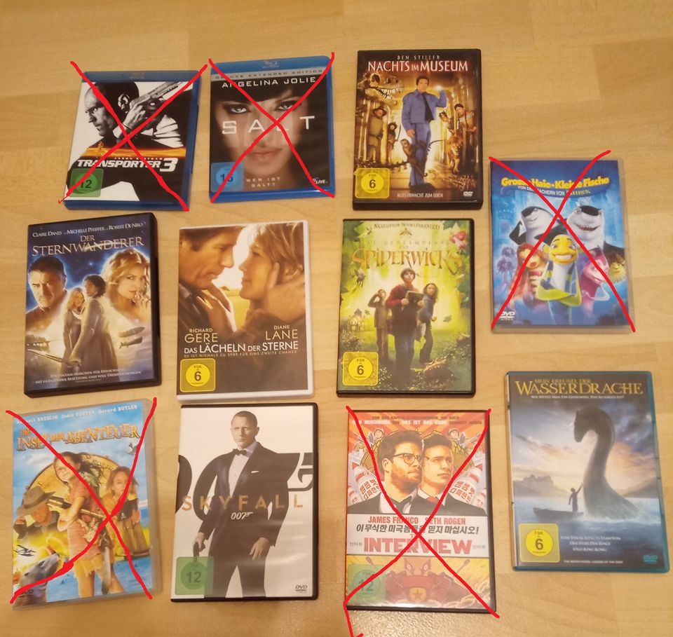 Verschiedene Filme (James Bond Skyfall, Nachts im Museum, ...) in Arnsberg