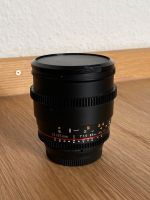 Walimex 85 mm 1.5 Samyang für Nikon Bayern - Würzburg Vorschau