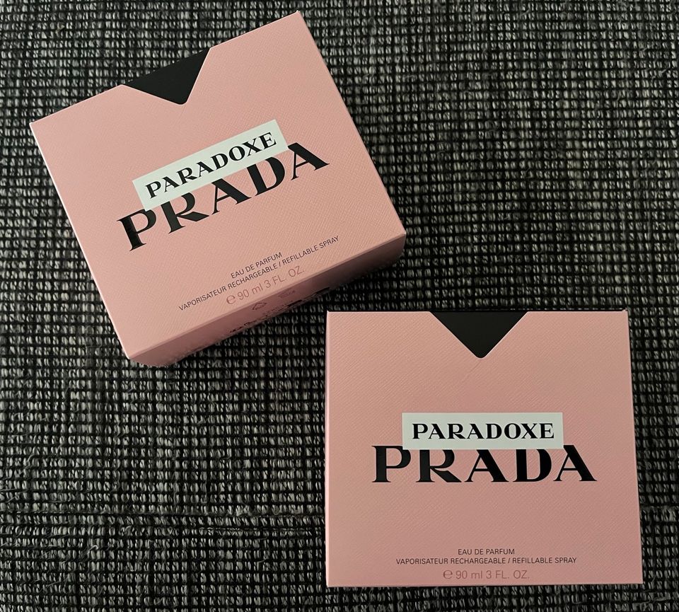 Leer!! Verpackung Parfumkartons für Sammler Prada Paradoxe 90 ml in Nürnberg (Mittelfr)