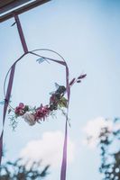 Deko Goldringe Hoops Blumenschmuck Hochzeit Baden-Württemberg - Oberreichenbach Vorschau