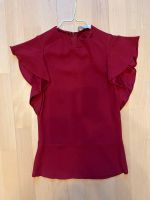 Vanessa bruno Shirt Top 34 XS Rüschen rot Büro elegant Oberteil Obergiesing-Fasangarten - Obergiesing Vorschau