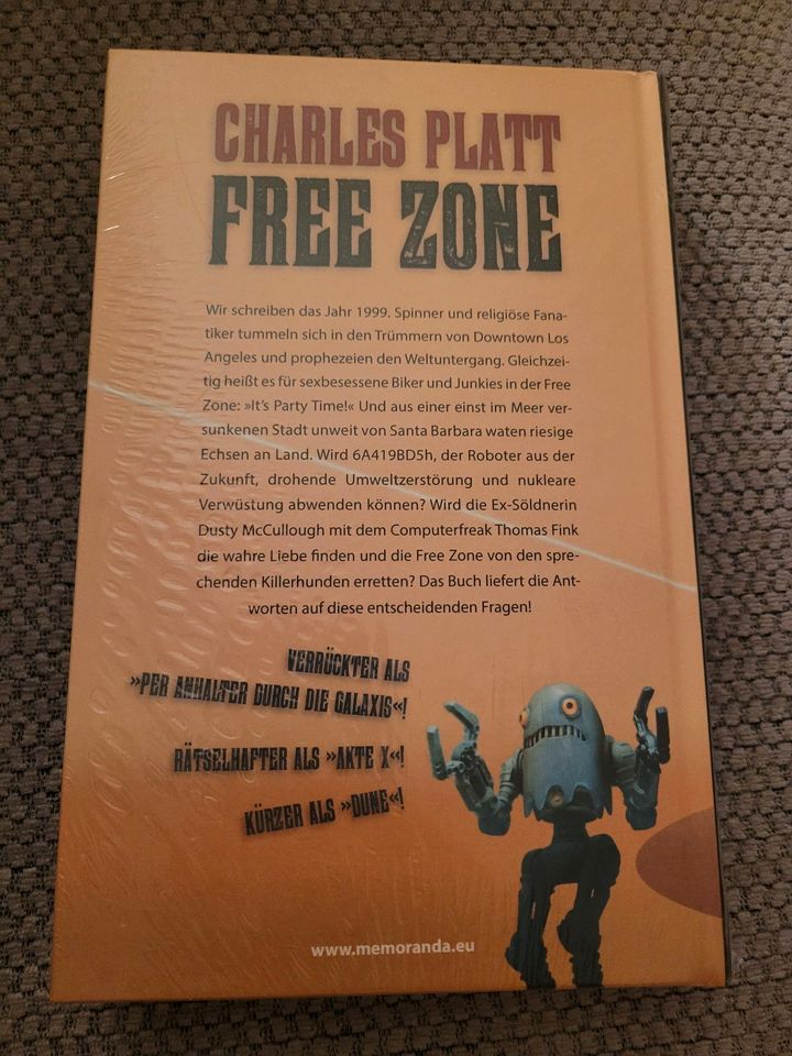 Free Zone von Charles Platt  (Memoranda Verlag) in Köln