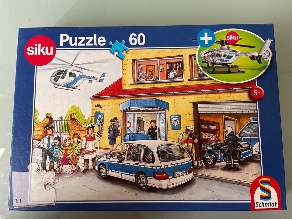 Puzzle 5+ Polizei Schmidt (Siku) in Stuttgart