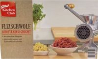 Fleischwolf von Kitchen Club  Stabiler Aluguss NEU + OVP Nordrhein-Westfalen - Ennepetal Vorschau