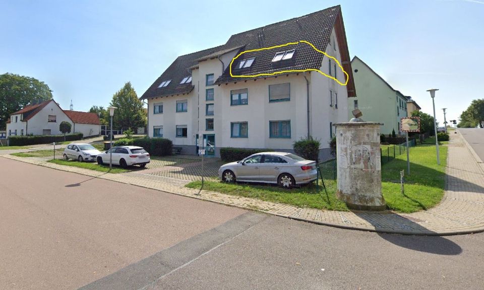 Helle DG-Wohnung in ruhiger Gegend mit Stellplatz in Lützen