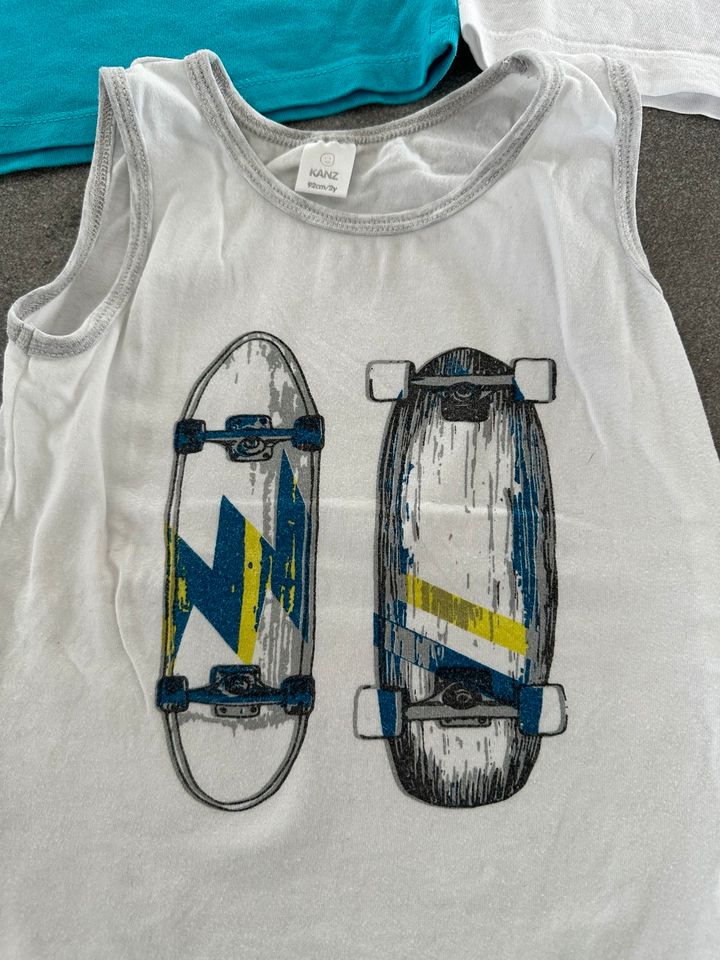 Sommershirt Tank Tops Gr. 92 Paket mit Kanz, Verbaudet, Dopodopo in Langenburg