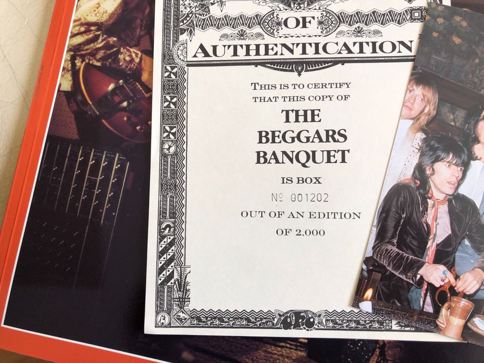 Rolling Stones - THE BEGGARS BANQUET - Box in Simmerath