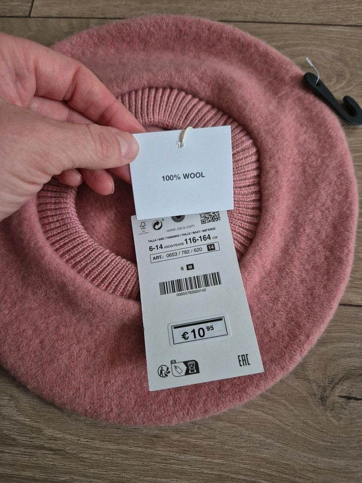 Zara Barett Mütze Gr. M 116-164 Neu in Troisdorf