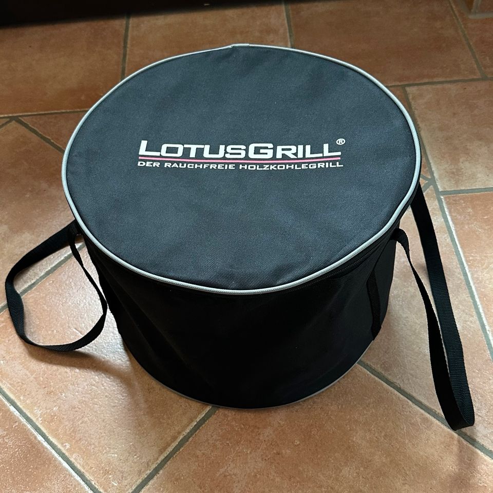 Lotusgrill-rauchfreier Holzkohlegrill- nur 2x gebraucht in Schermbeck