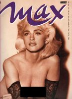 Max Magazin Deutschland 1991-08 Madonna Altona - Hamburg Groß Flottbek Vorschau