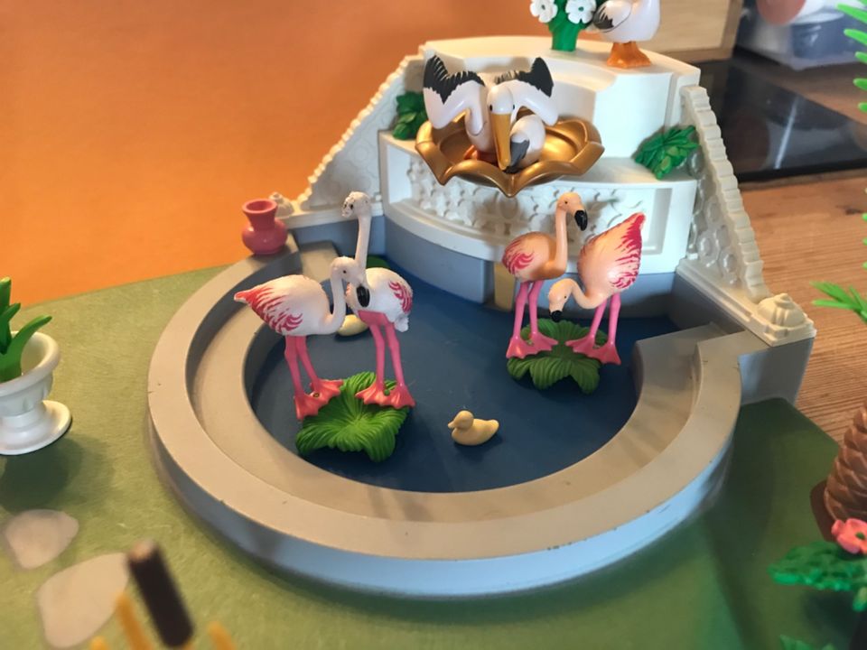 Playmobil Flamingos, Pelikane und eine grüne Oase der Ruhe in Solingen