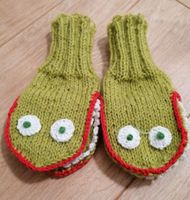 Selbst gestrickte Handschuhe für kleinkind Leipzig - Knautkleeberg-Knauthain Vorschau