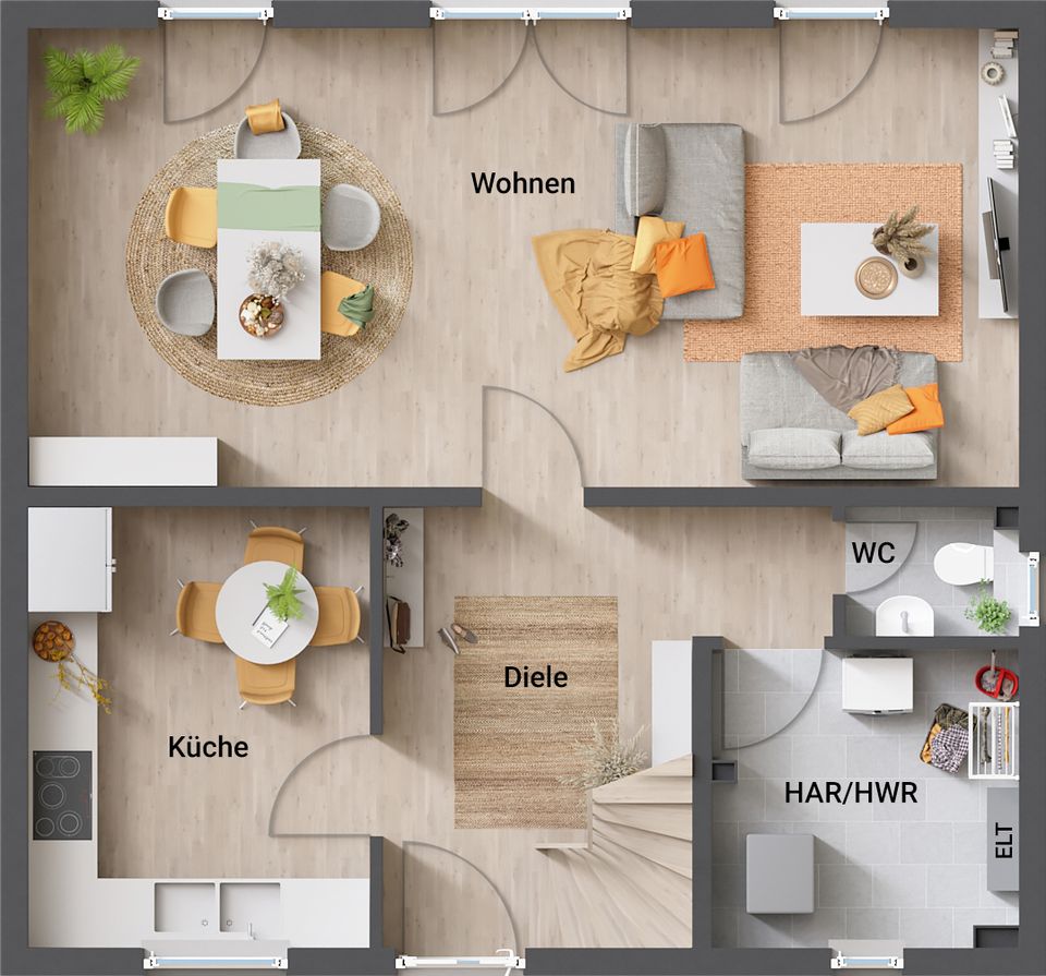 Ein Komforthaus für jedermann im kommenden Baugebiet in Flechtorf. in Lehre