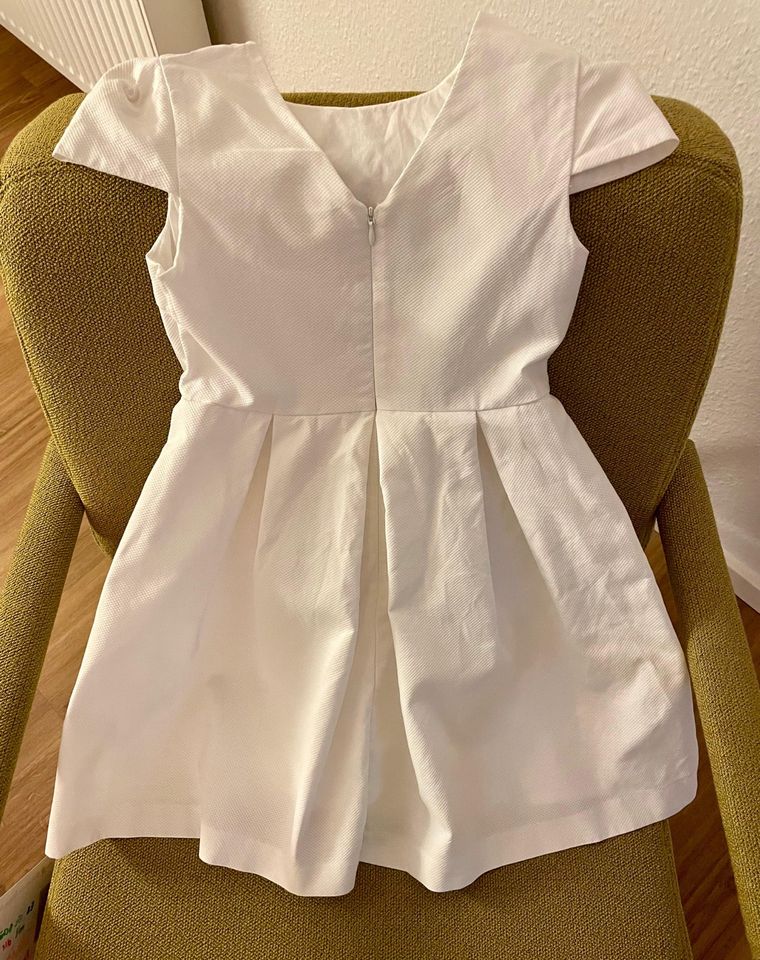 Weißes Kleid Hochzeit Jugendweihe Konfirmation Größe 134 in Dresden