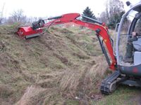 NEUER  Hydraulischer Anbau-Mulcher für Minibagger Bagger Hoflader Schleswig-Holstein - Großenaspe Vorschau