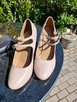 Riemchen high heels, beige Lack, buffalo Sachsen-Anhalt - Colbitz Vorschau