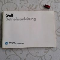 Original Betriebsanleitung Golf 2 bzw. II, v. 1988, alle Typen Baden-Württemberg - Giengen an der Brenz Vorschau